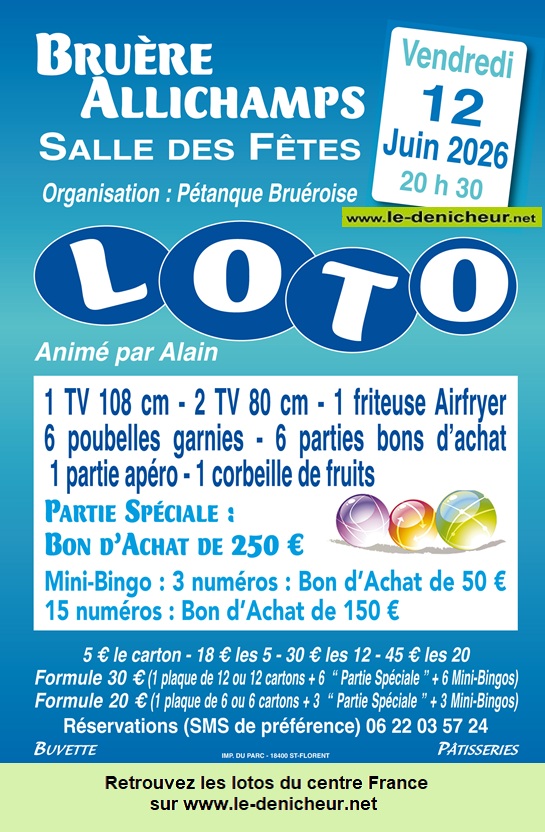 Image du loto Loto de la pétanque *