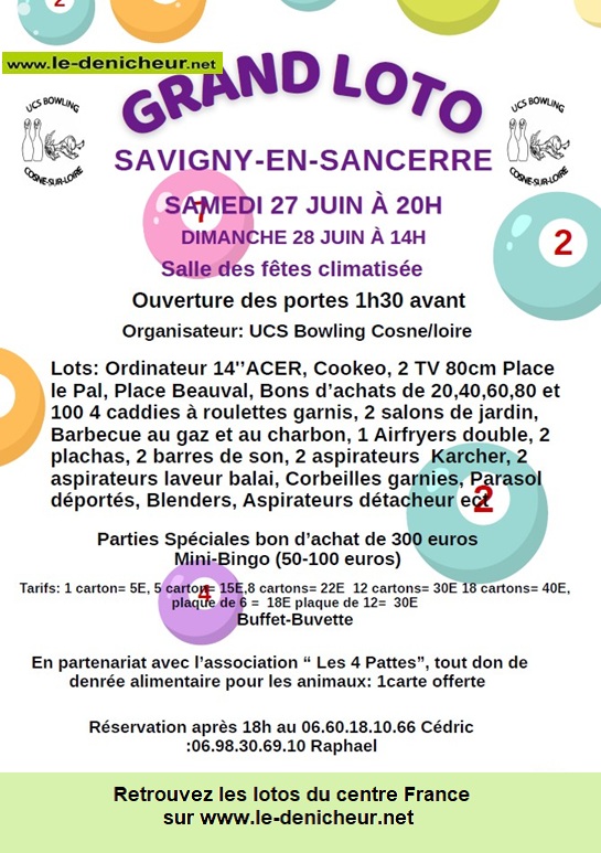 Image du loto Loto de l'UCS Bowling /