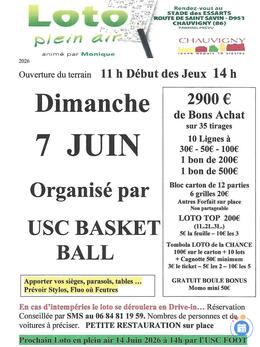 Affiche du loto Loto Plein Air du Basket BALL (2900 BA) par Monique