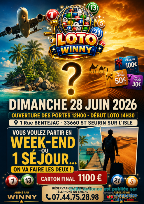 Affiche du loto LOTO WINNY