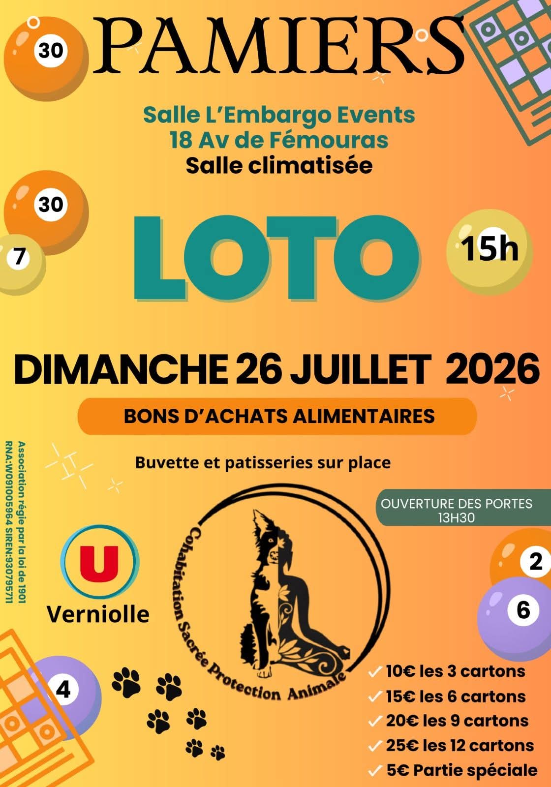 Affiche du loto LOTO