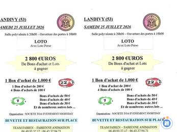 Affiche du loto LOTO avec Loto Perso