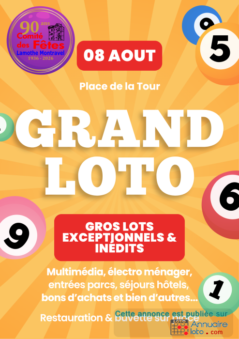 Affiche du loto Grand Loto