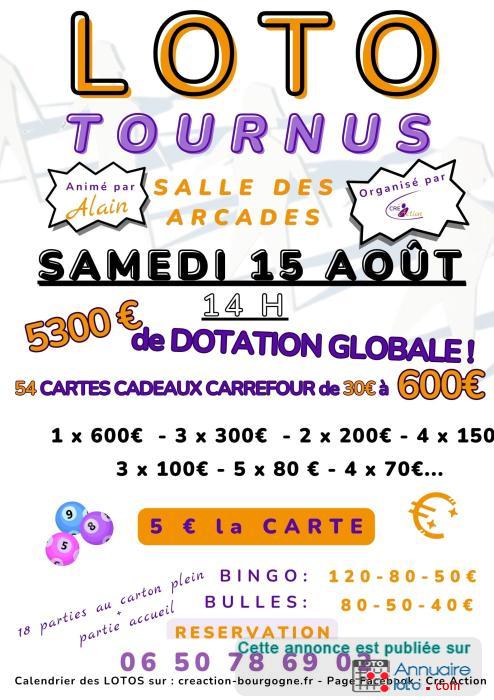 Affiche du loto Loto CRE'ACTION