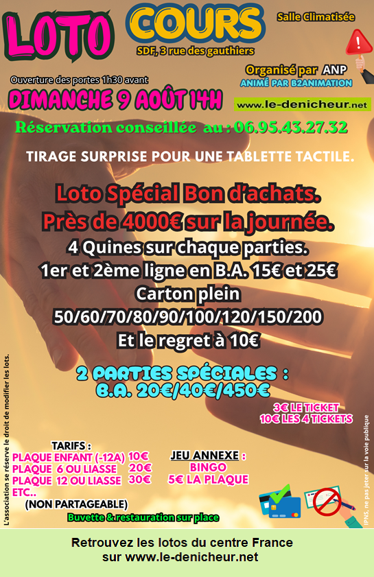 Affiche du loto Loto d'ANP