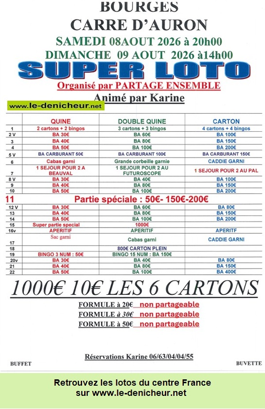 Image du loto Loto de Partage Ensemble *