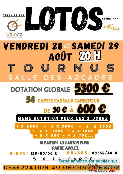 Affiche du loto Loto VELOCE