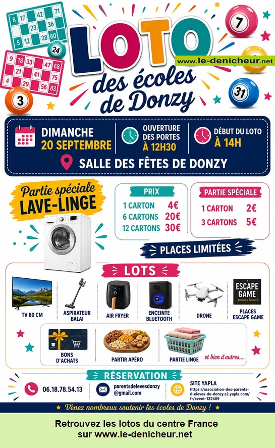 Affiche du loto Loto de l'APE °