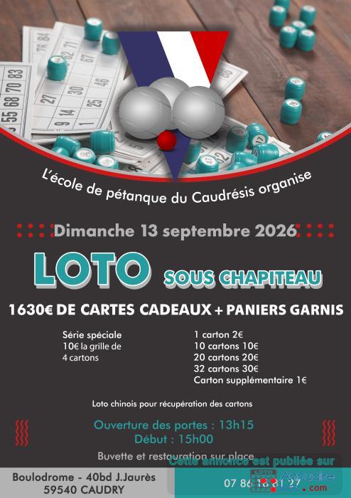Image du loto loto de rentrer scolaire