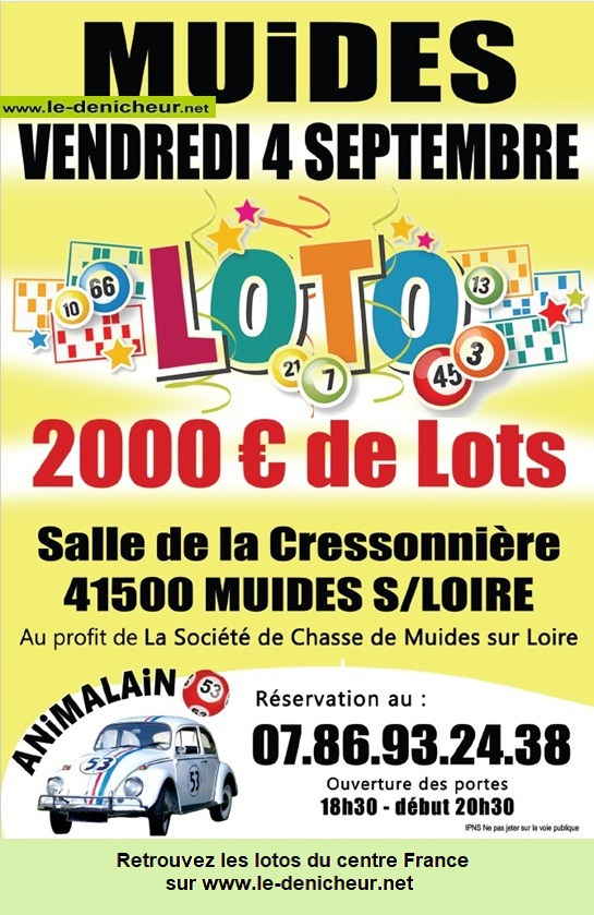 Affiche du loto Loto des chasseurs °