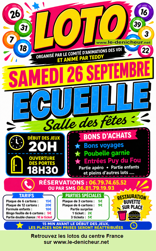 Image du loto Loto du cdavdi *