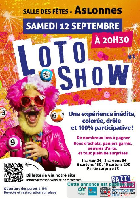 Affiche du loto Loto Show du Bazz'Arts