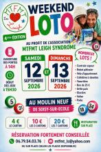 Affiche du loto MTFMT LEIGH SYNDROME