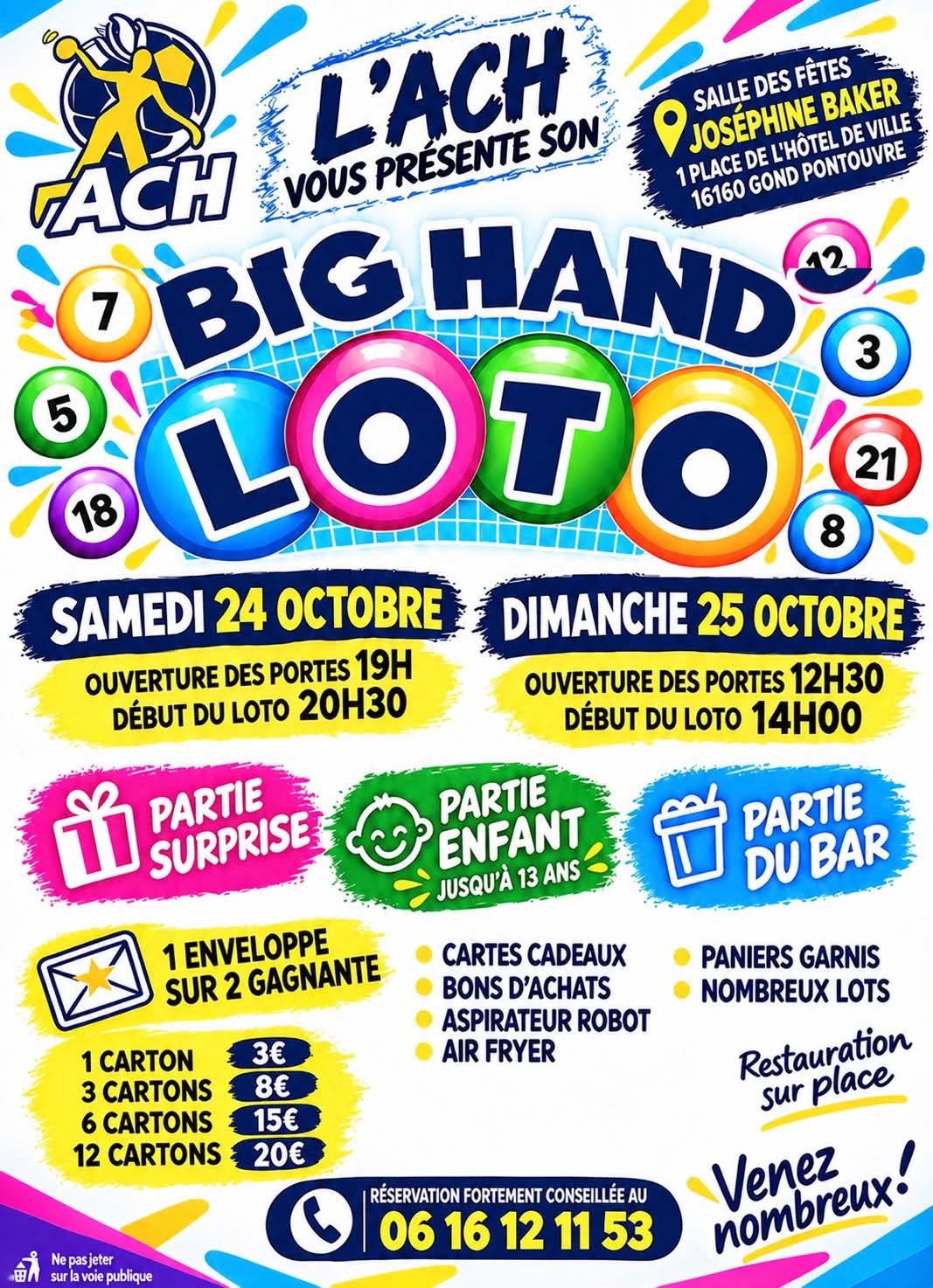 Affiche du loto BIG HAND LOTO