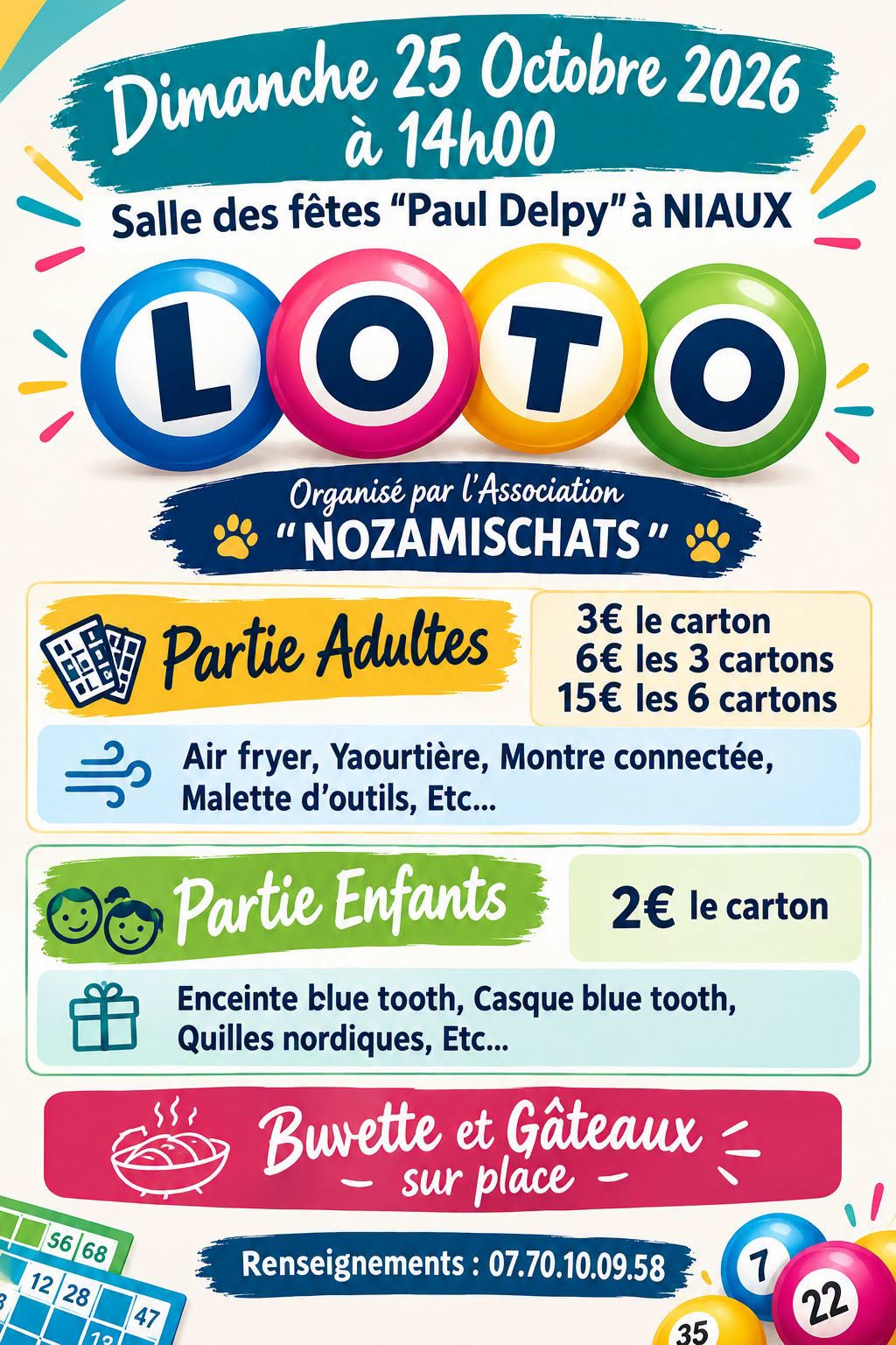 Affiche du loto LOTO