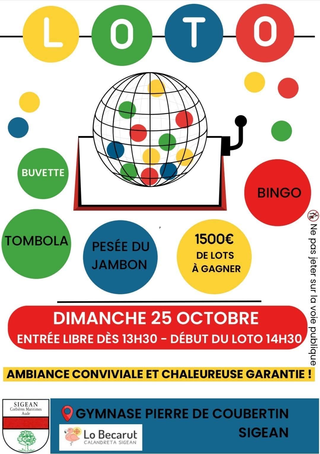 Affiche du loto LOTO