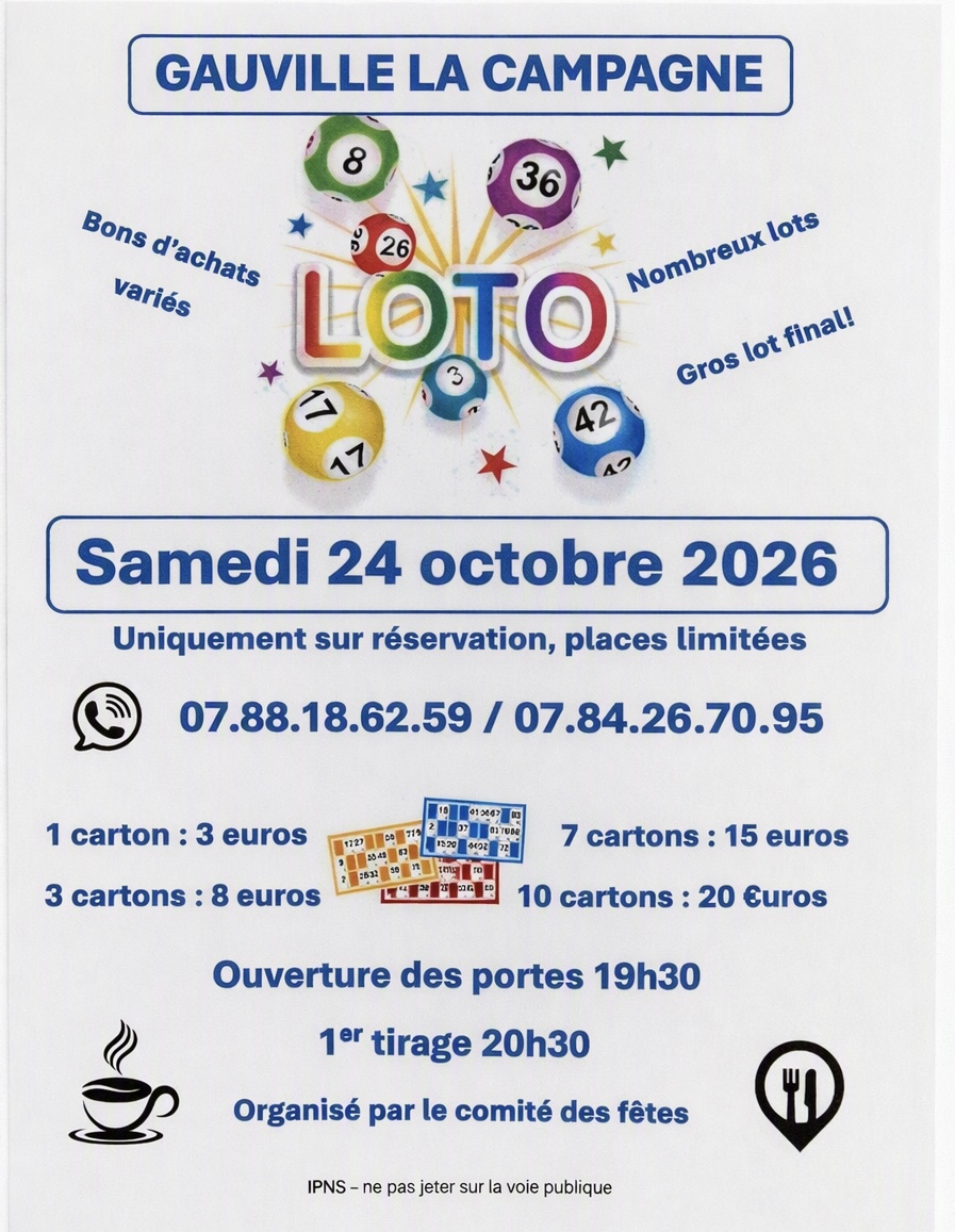 Affiche du loto LOTO