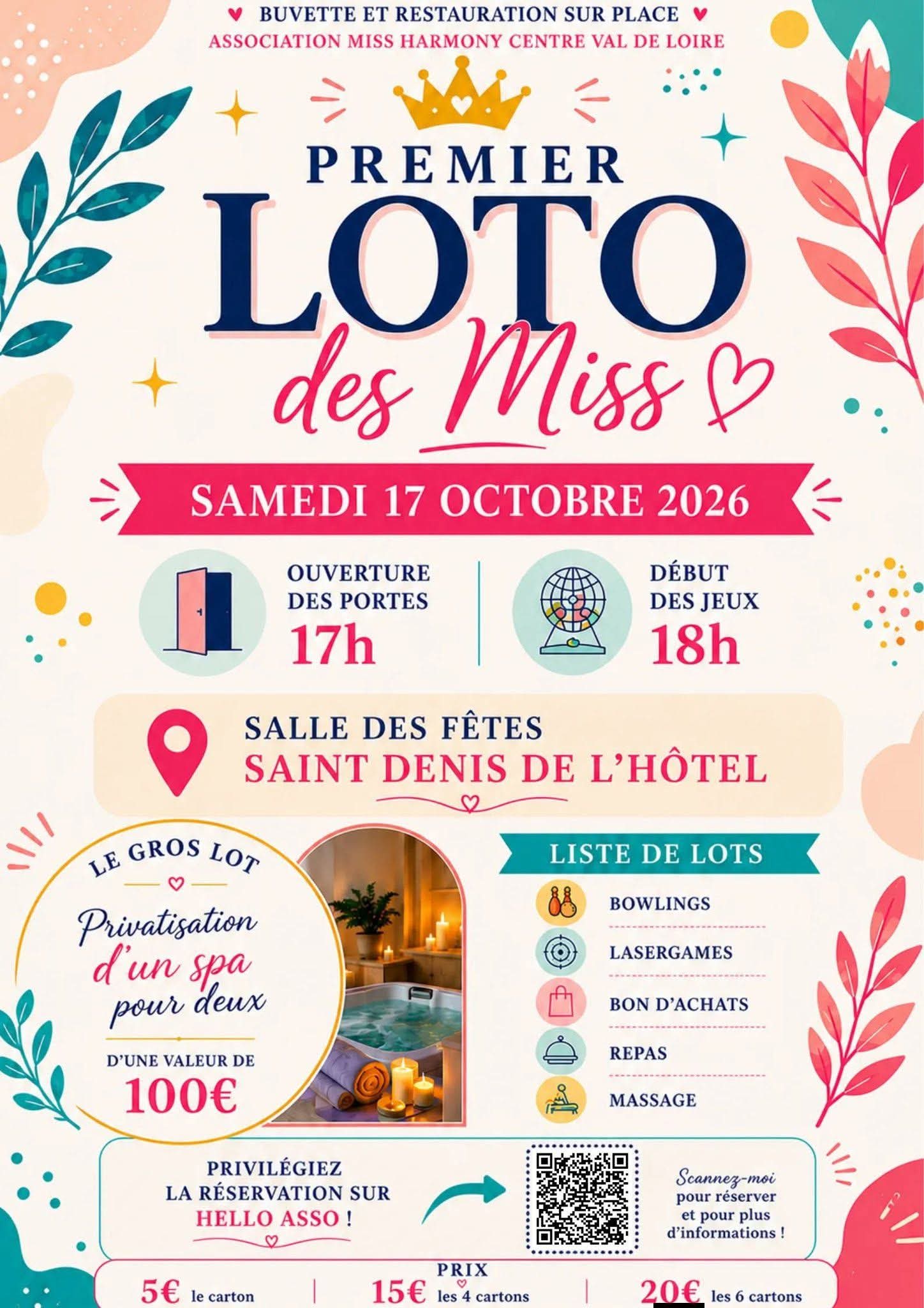 Affiche du loto LOTO des Miss