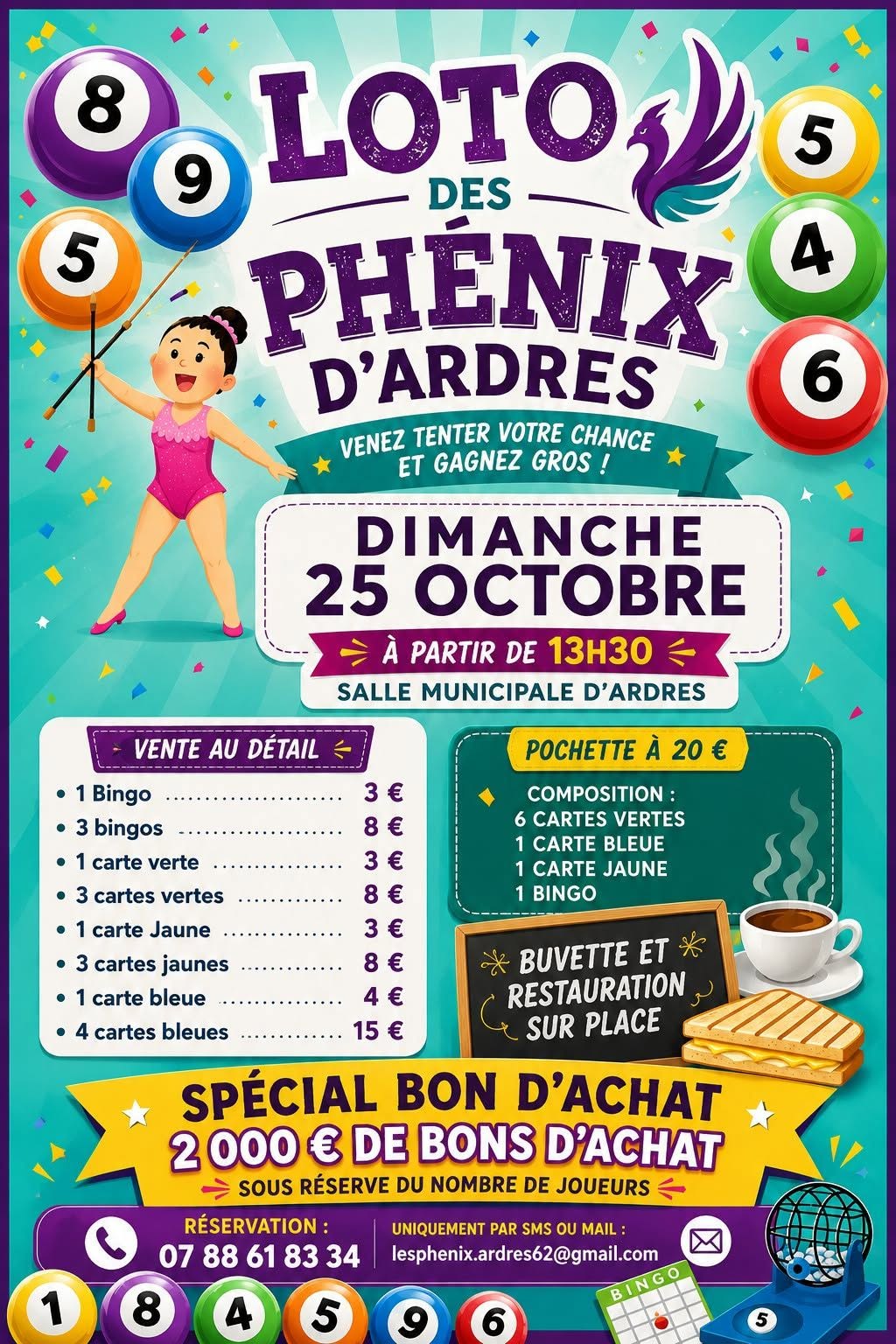 Affiche du loto LOTO DES PHÉNIX D'ARDRES