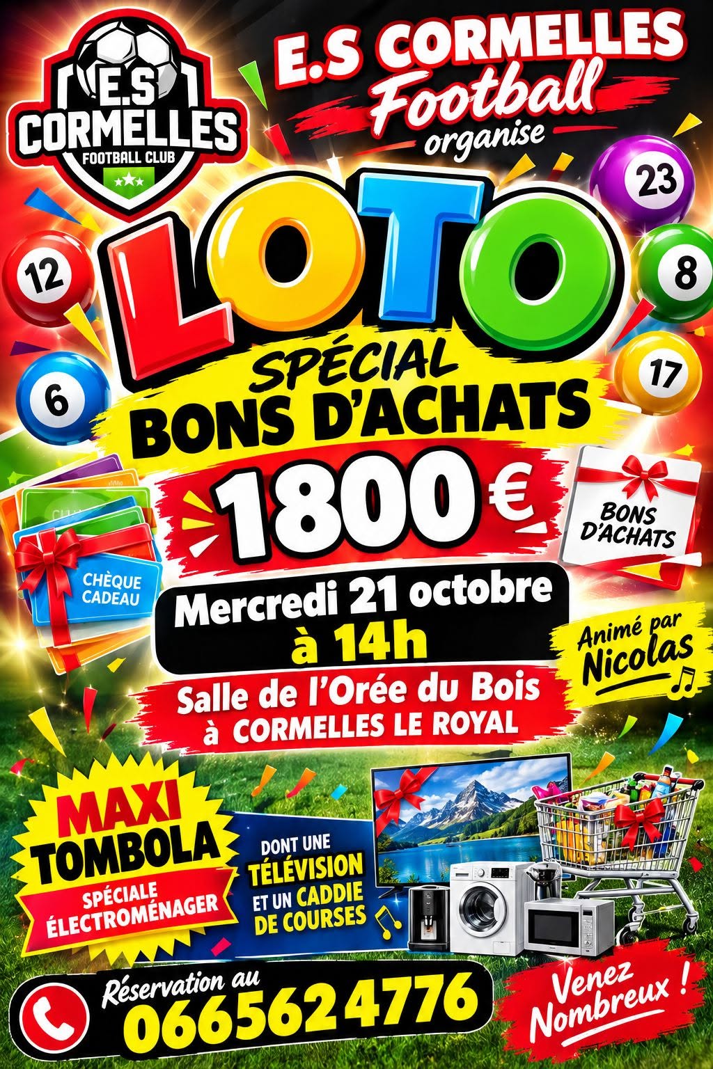 Affiche du loto LOTO SPÉCIAL BONS D'ACHATS