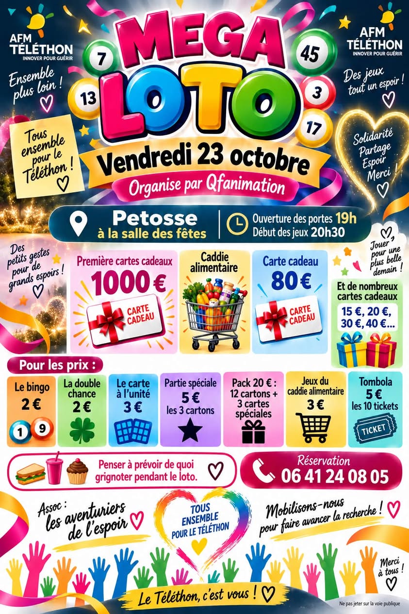 Affiche du loto MEGA LOTO