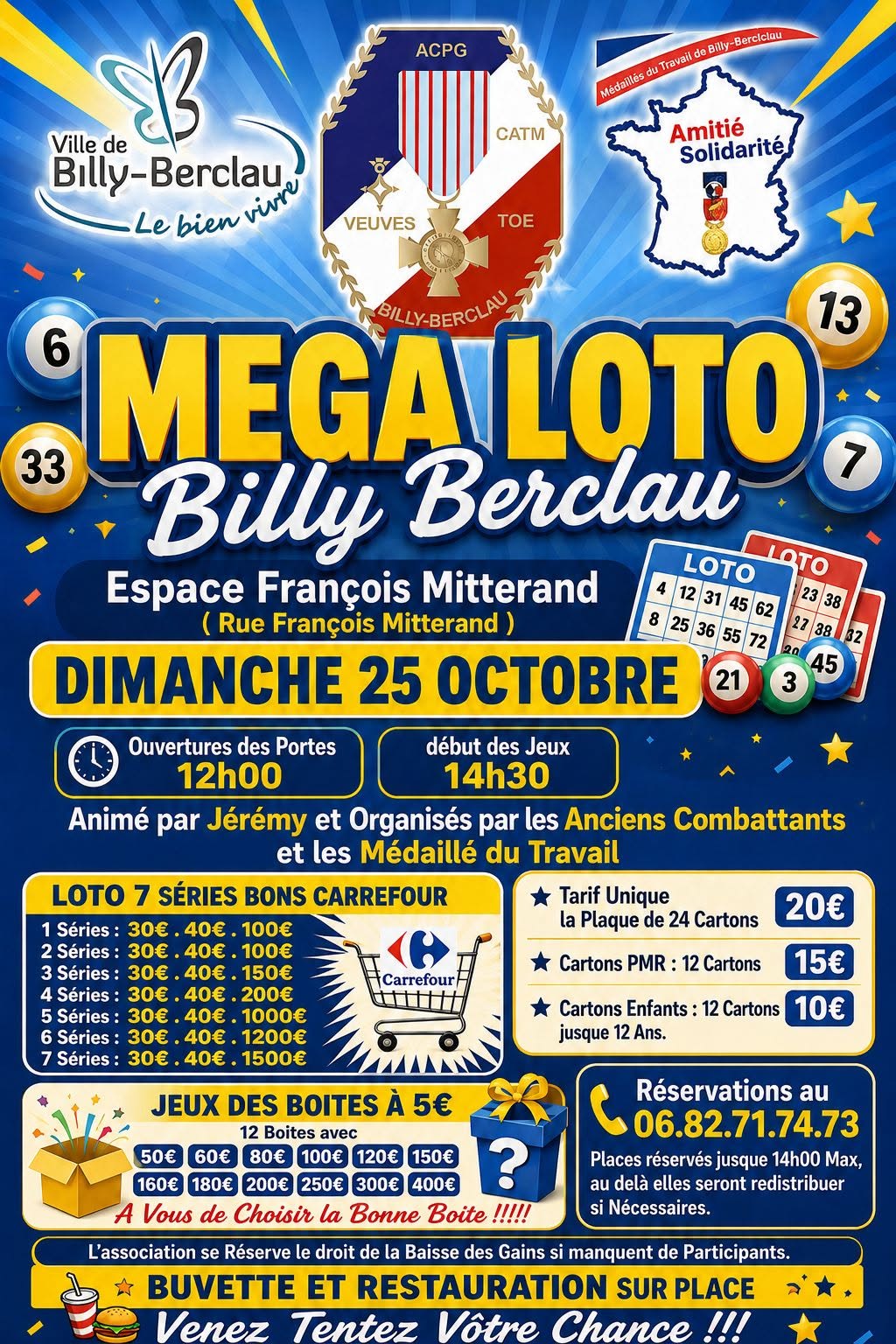 Affiche du loto MEGA LOTO Billy Berclau