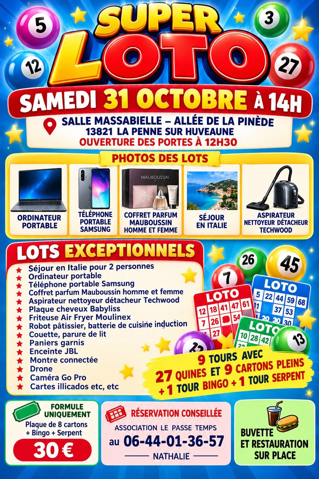 Affiche du loto SUPER LOTO