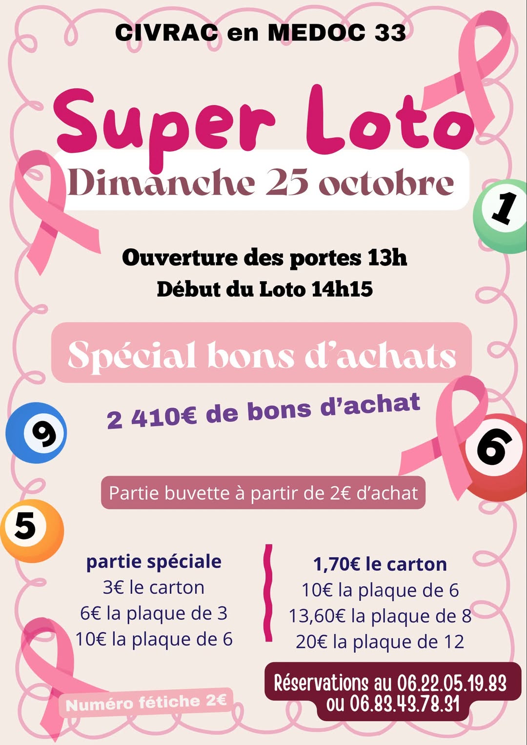 Affiche du loto Super Loto