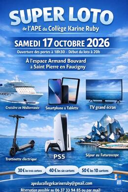 Affiche du loto Super loto de l’ape