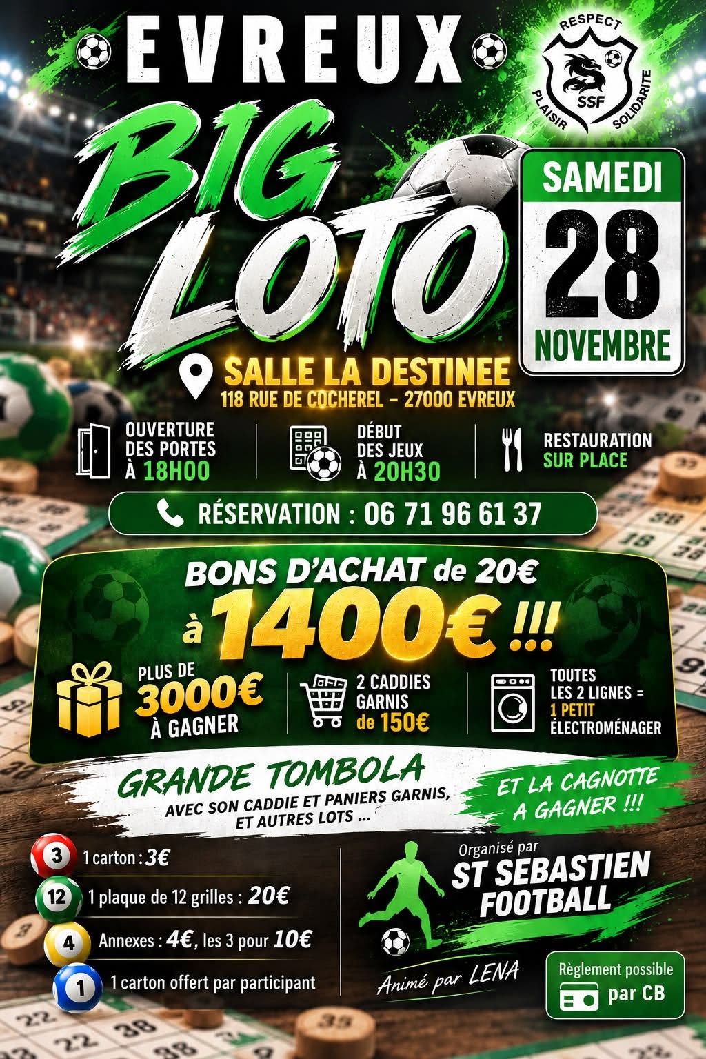 Affiche du loto BIG LOTO