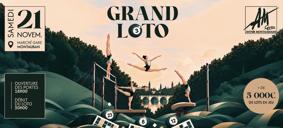 Affiche du loto Grand Loto de l'Avenir Montalbanais