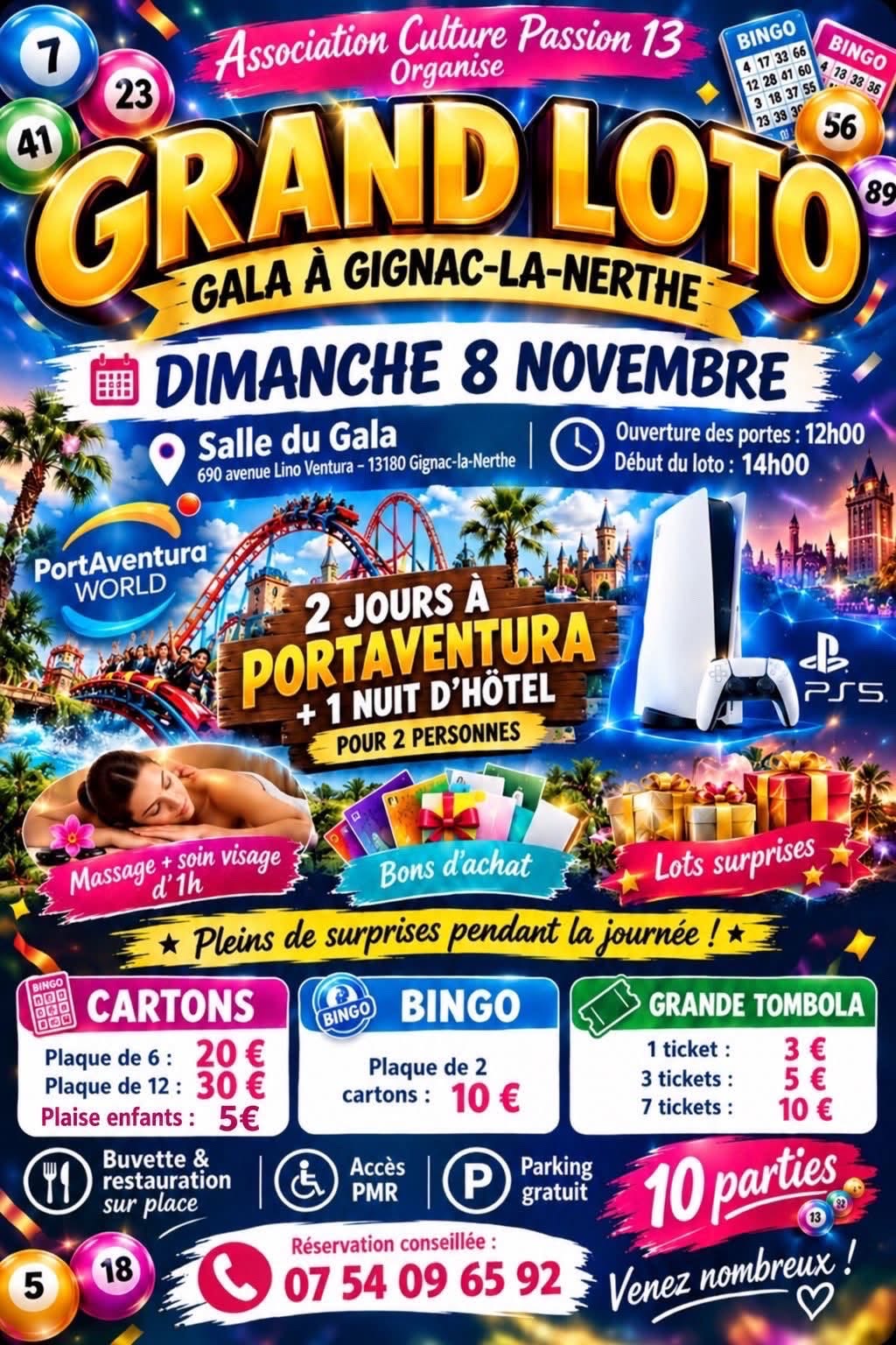 Affiche du loto GRAND LOTO GALA À GIGNAC-LA-NERTHE