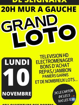 Affiche du loto Grand loto