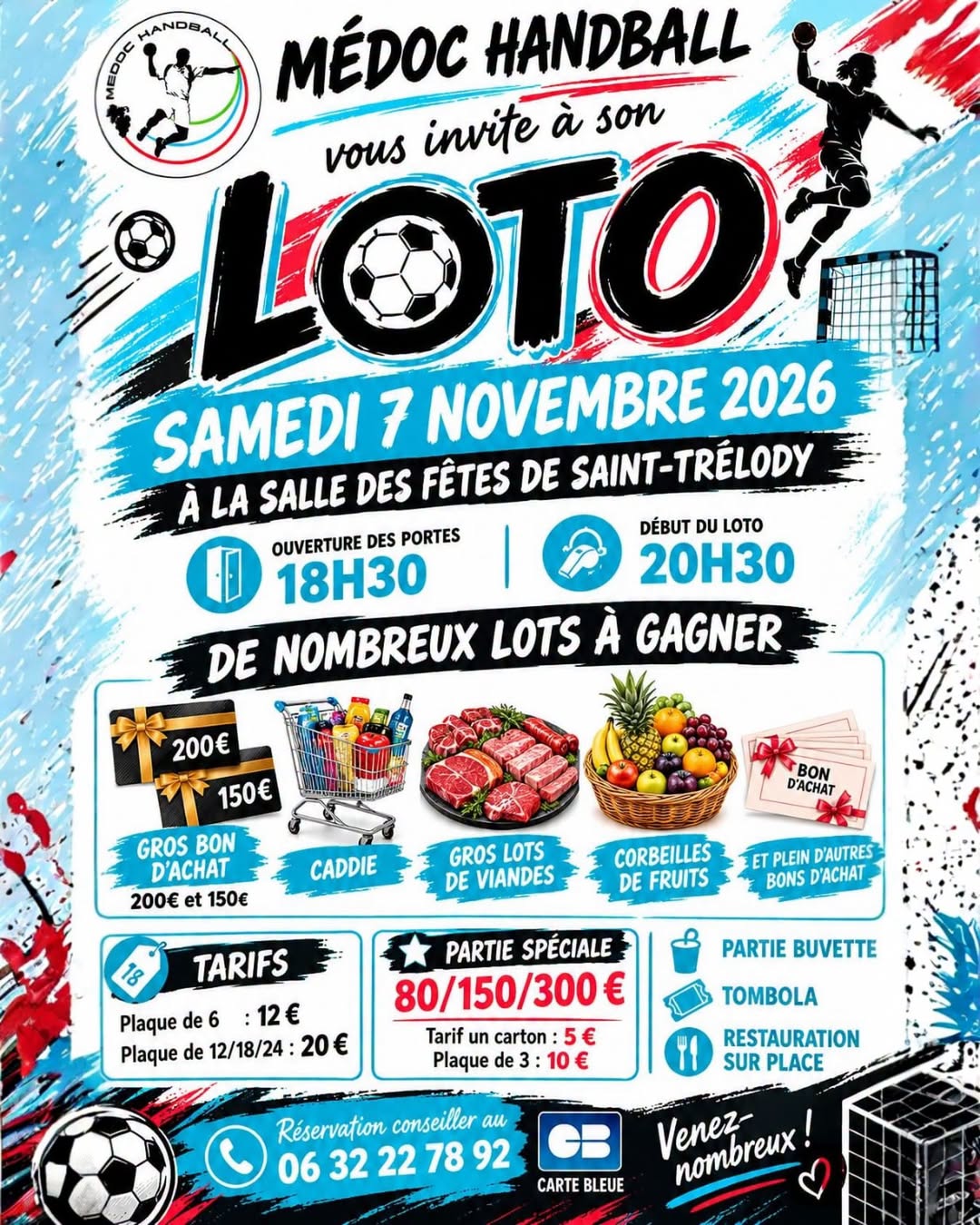 Affiche du loto Loto MÉDOC HANDBALL à Le Saint