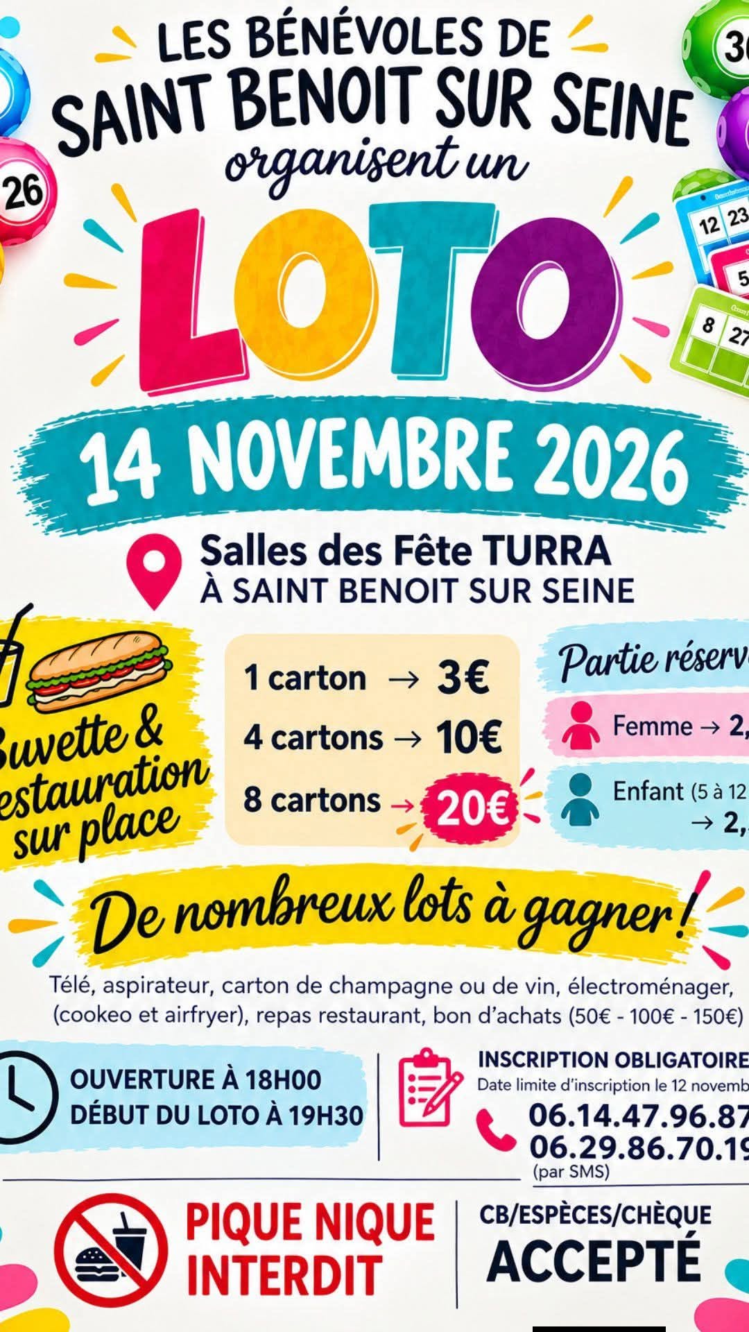 Affiche du loto LOTO