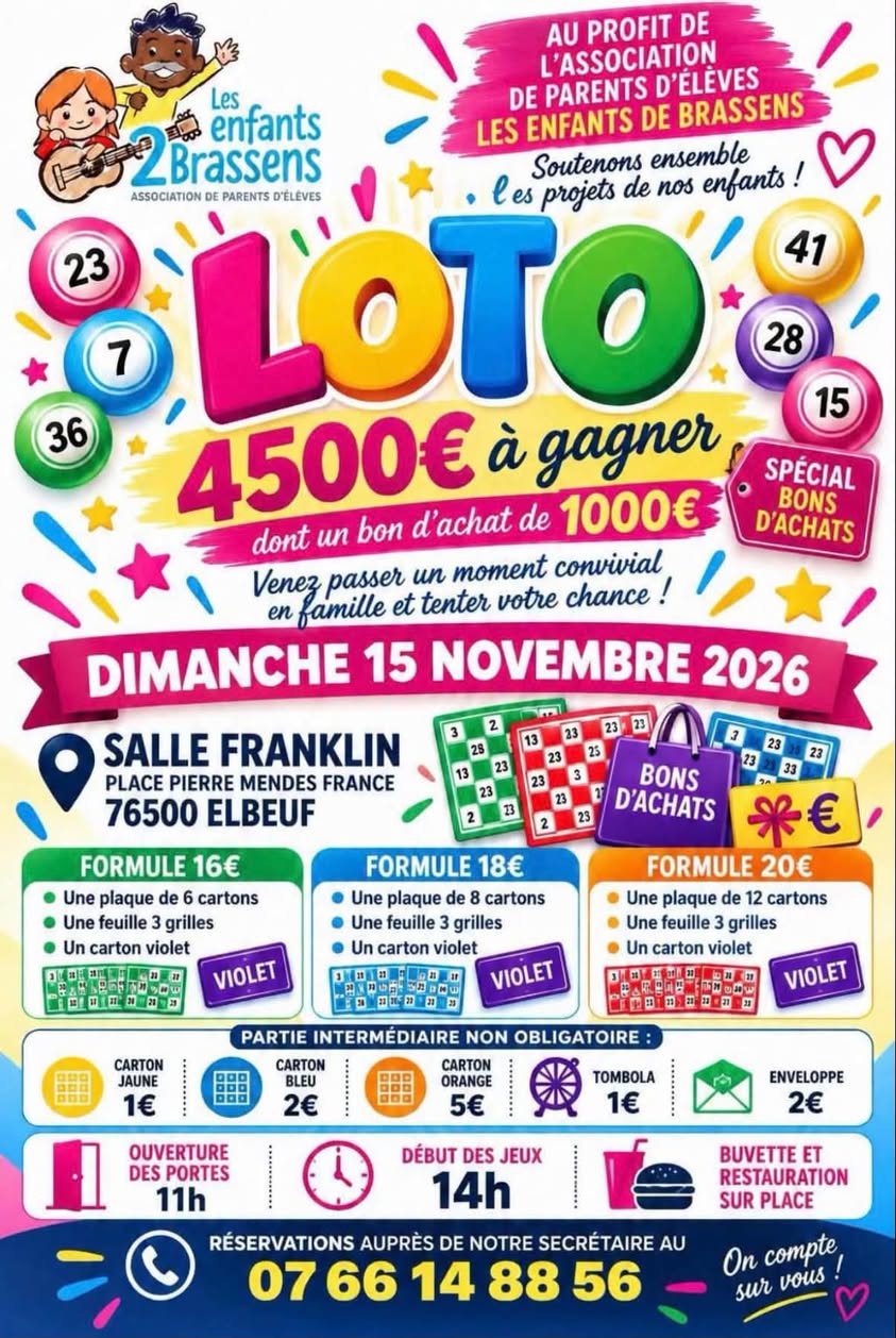 Affiche du loto LOTO