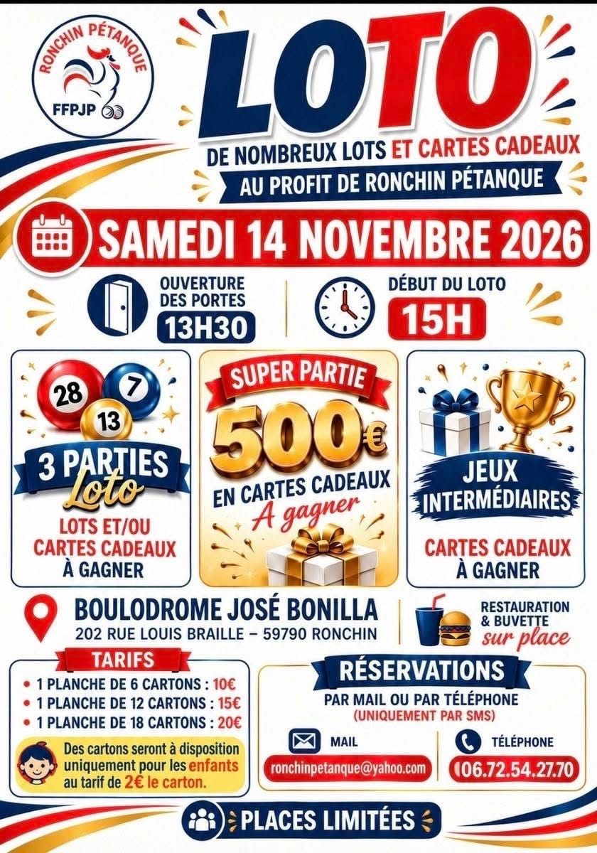 Affiche du loto Loto