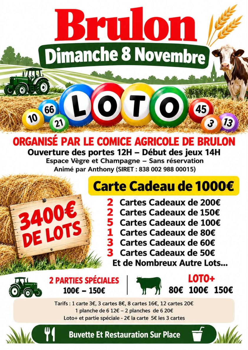 Affiche du loto LOTO