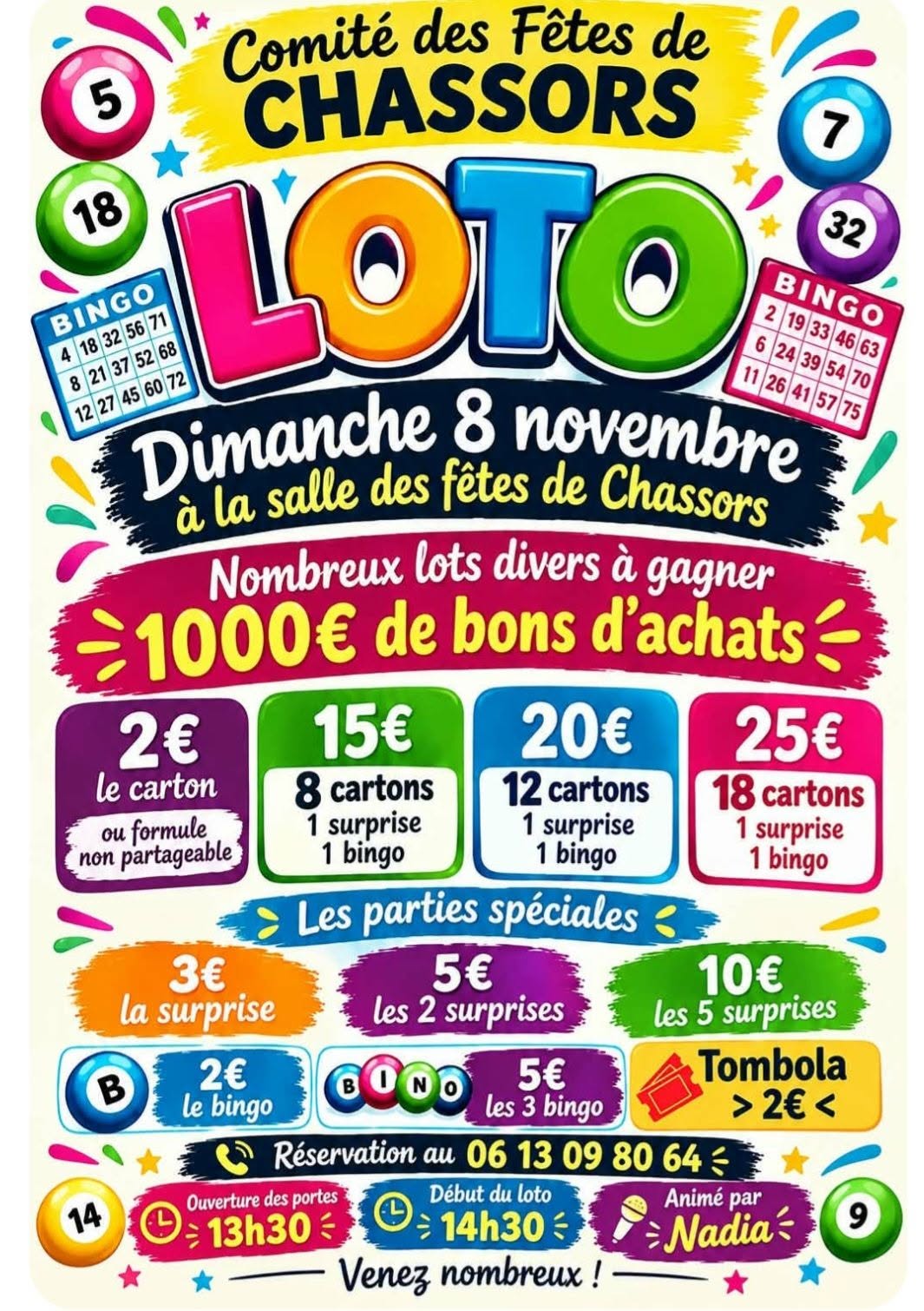 Affiche du loto Loto