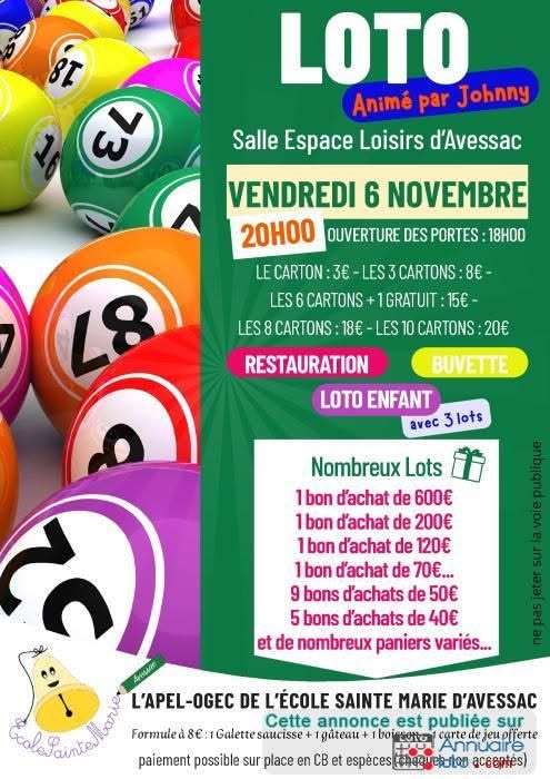 Affiche du loto LOTO