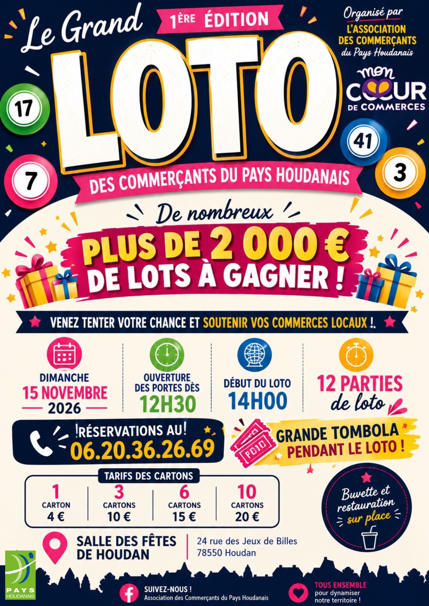 Affiche du loto Loto — ACPH — Houdan