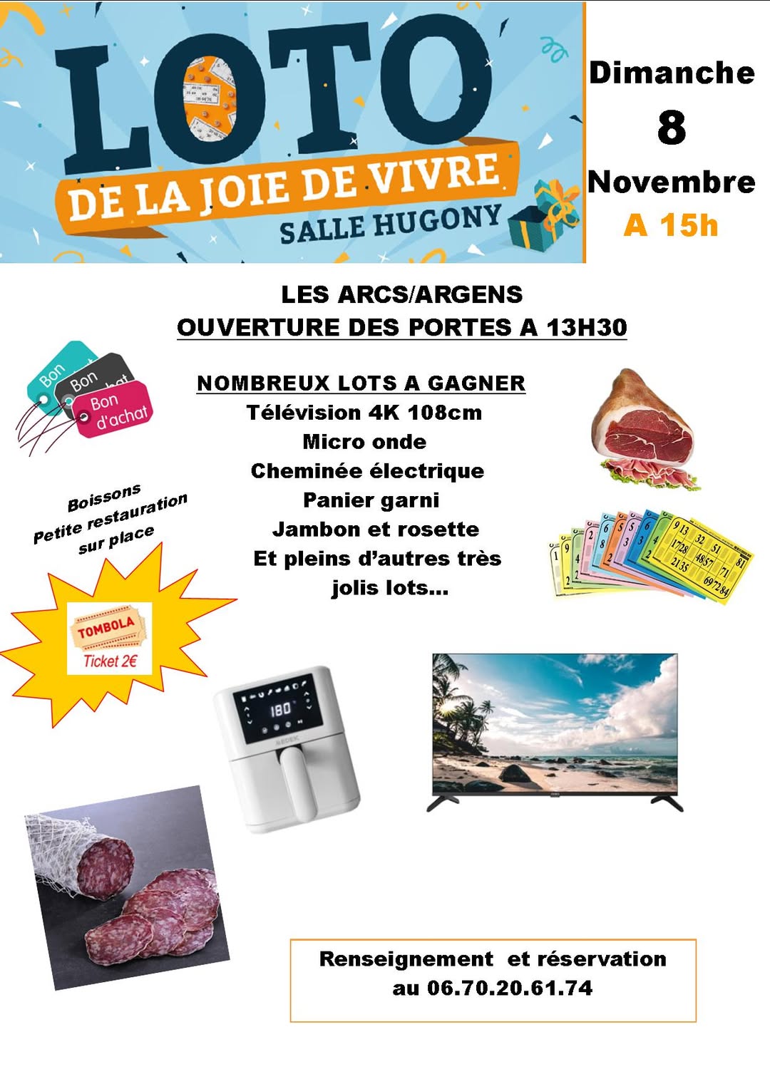 Affiche du loto LOTO DE LA JOIE DE VIVRE