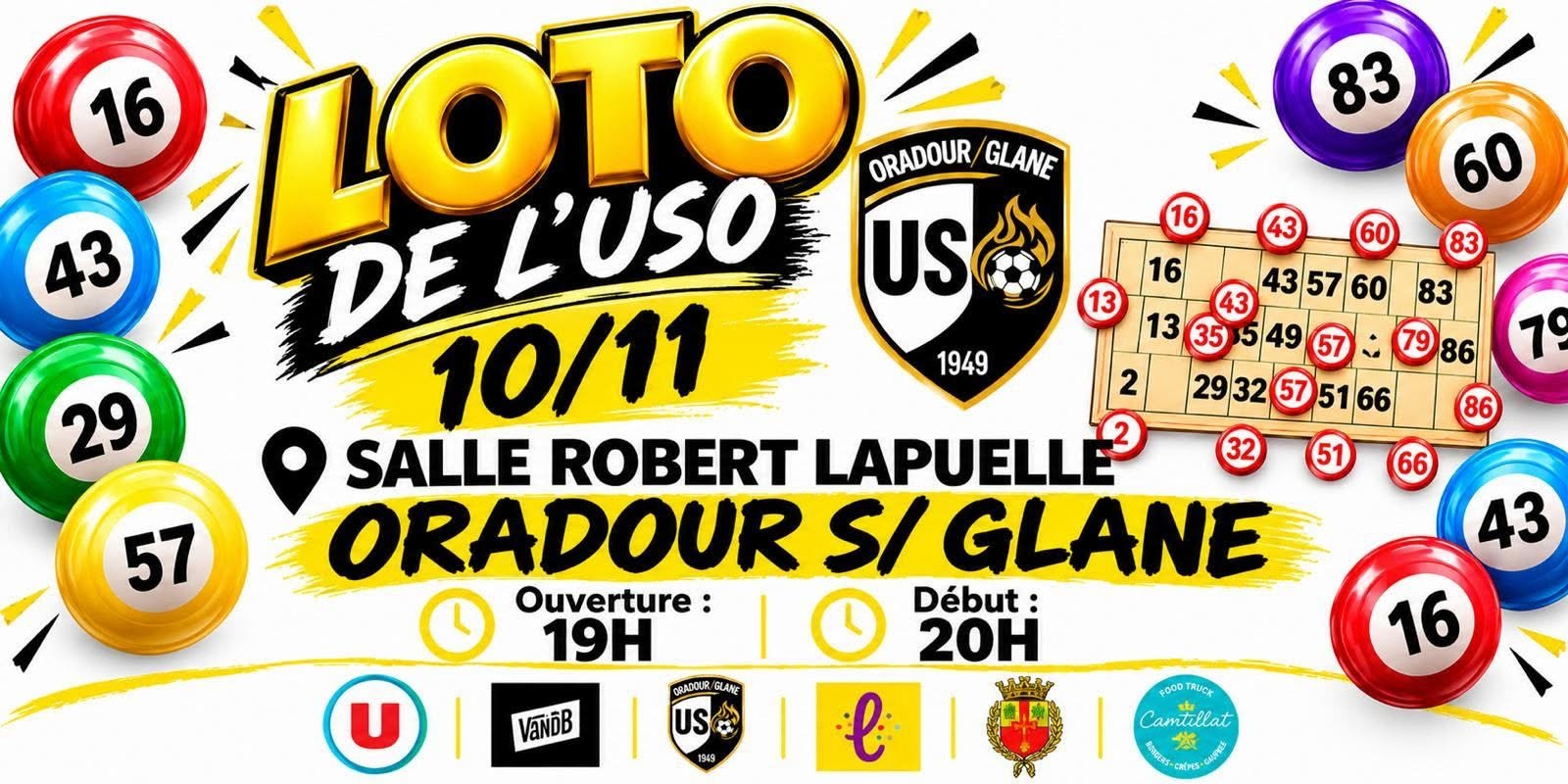 Affiche du loto LOTO DE L'USO