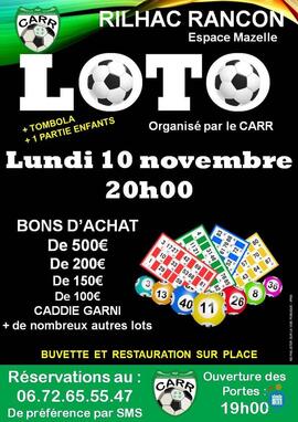 Affiche du loto Loto du CARR