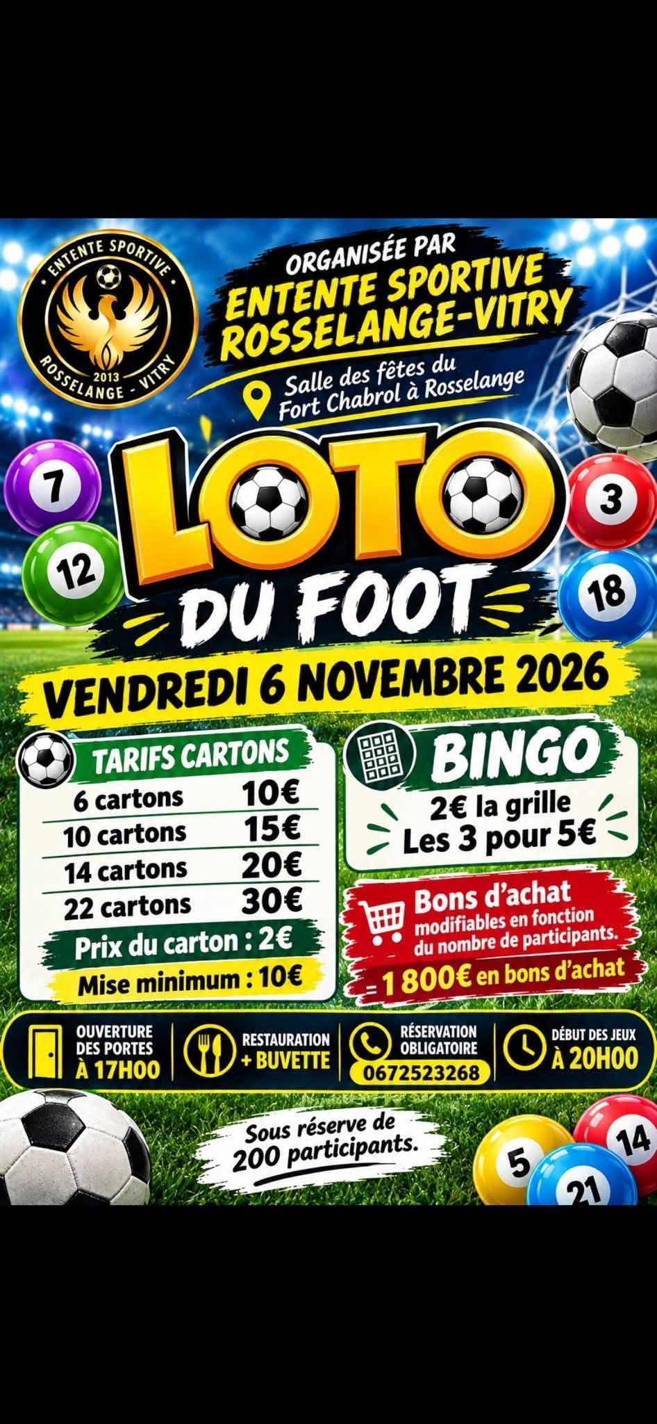 Affiche du loto LOTO DU FOOT