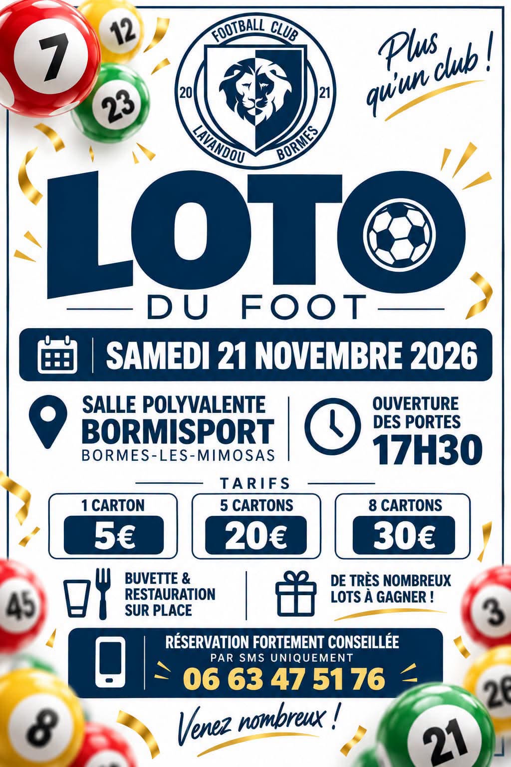 Affiche du loto LOTO DU FOOT