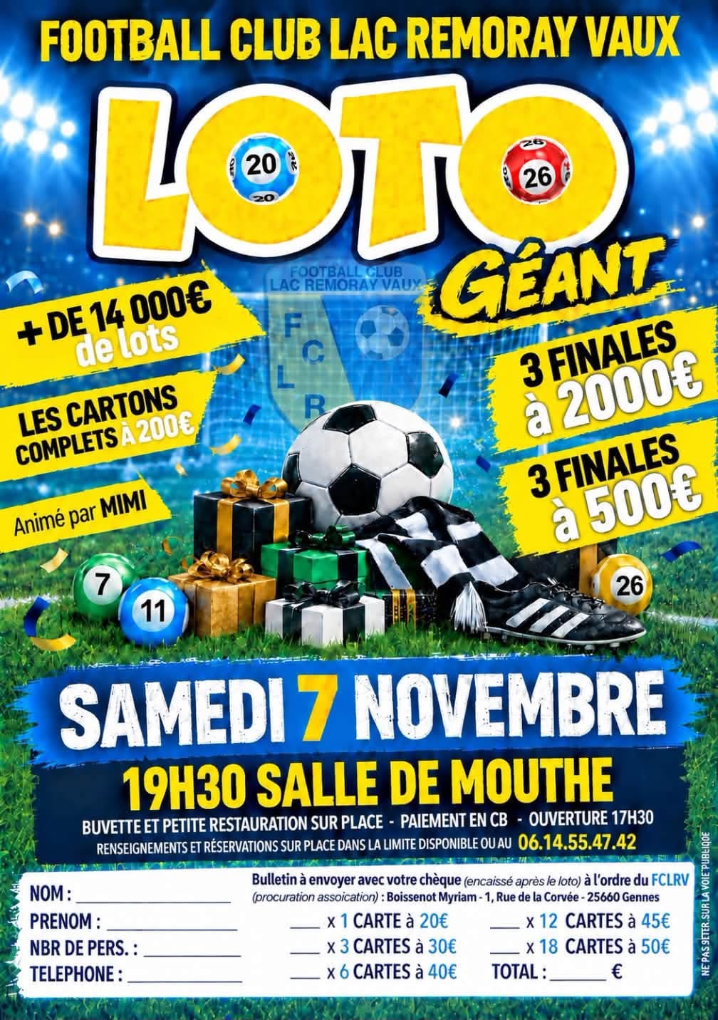 Affiche du loto LOTO GÉANT
