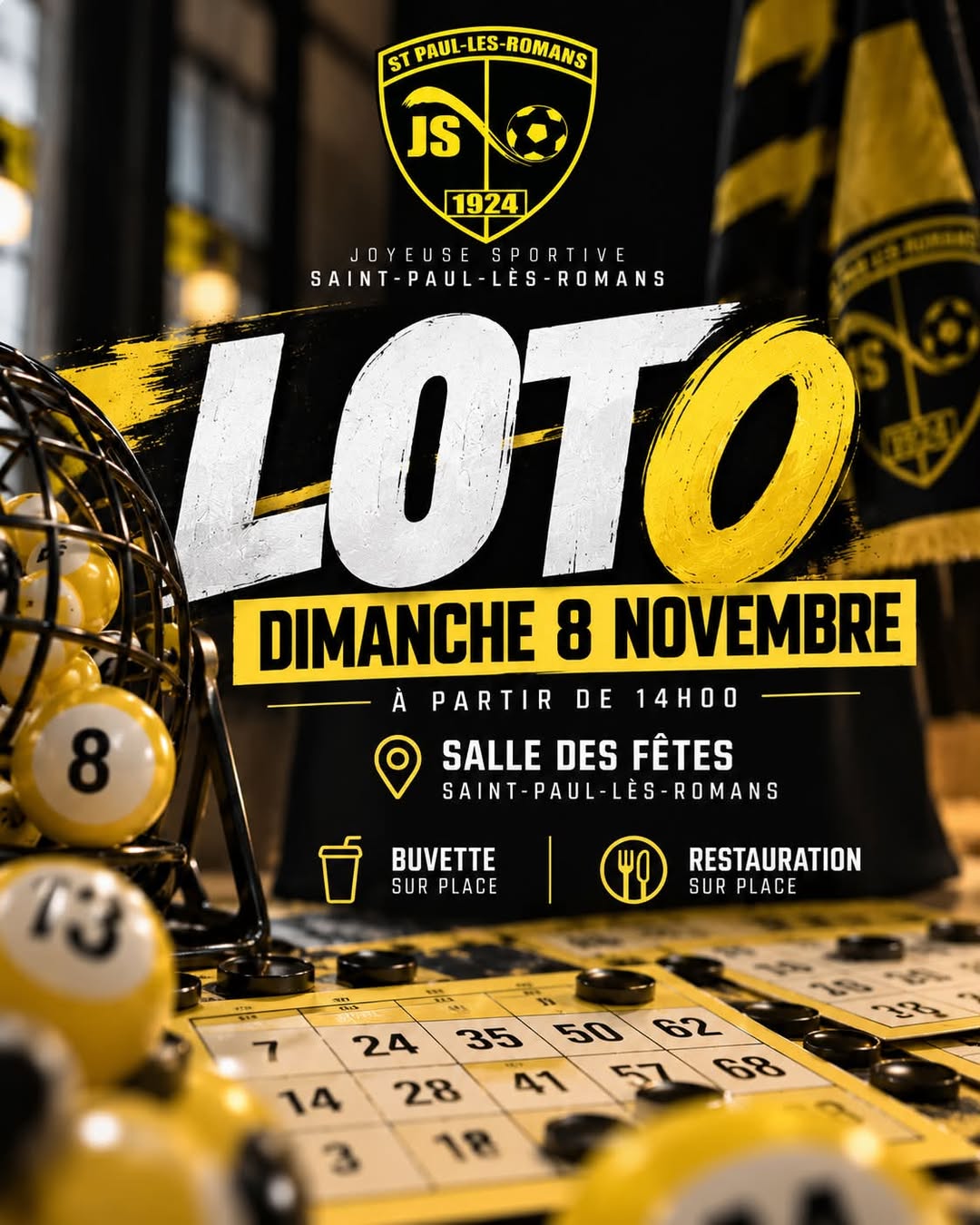 Affiche du loto Loto JS Saint-Paul-lès-Romans à Saint-Paul-lès-Romans
