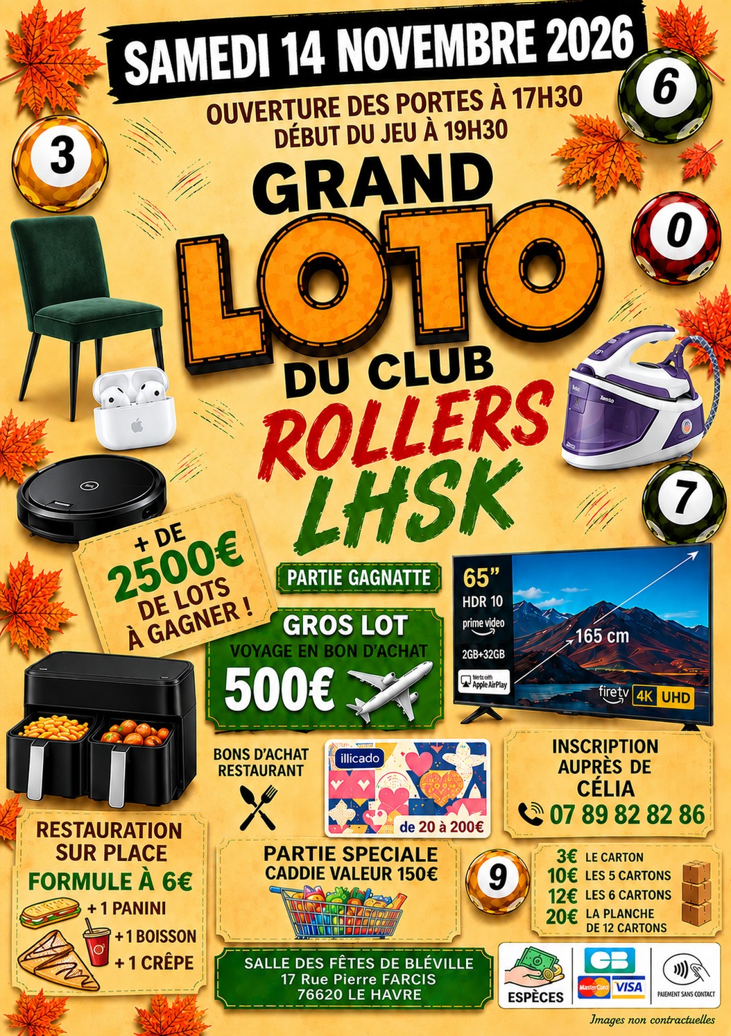 Affiche du loto loto lhsk