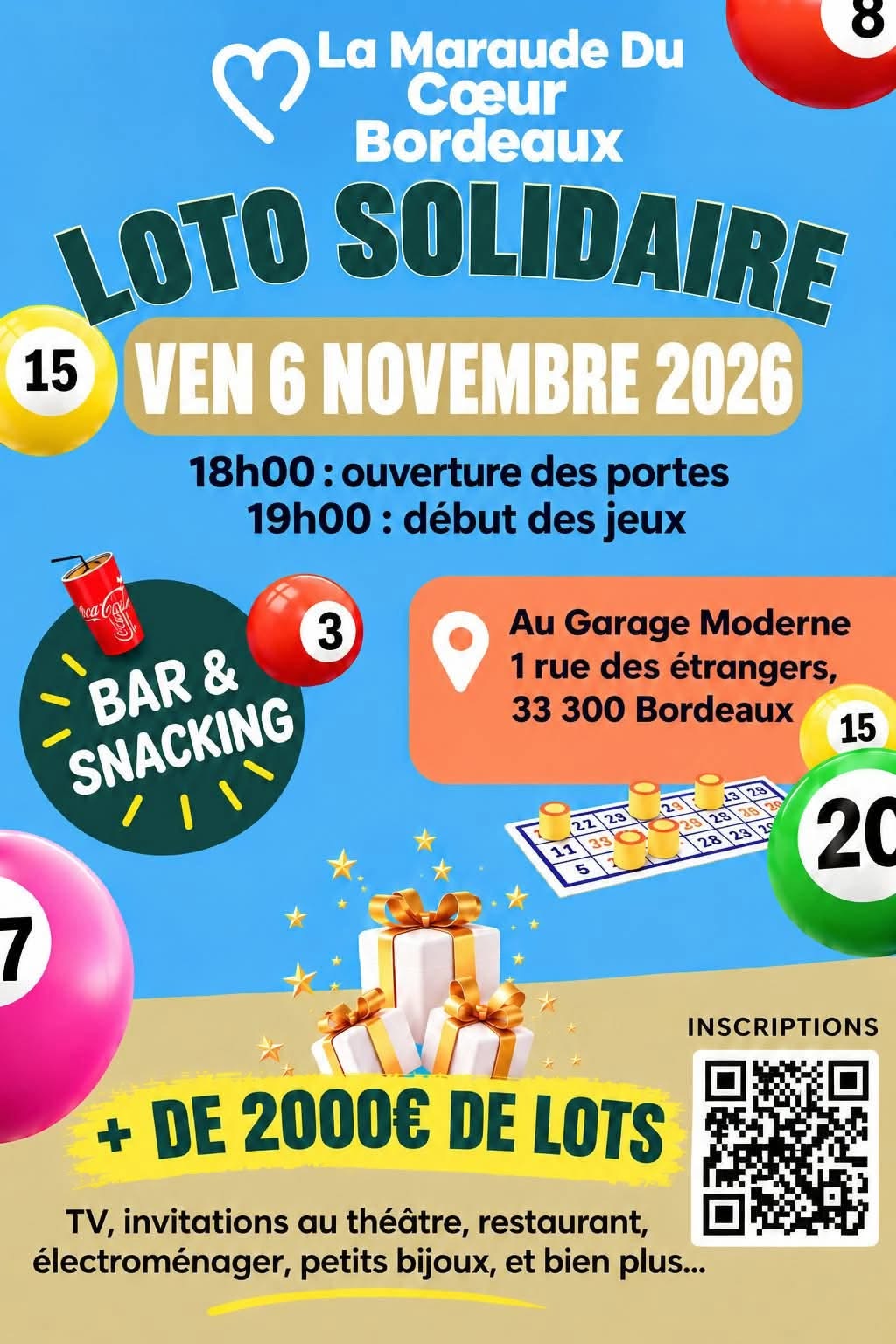 Affiche du loto LOTO SOLIDAIRE